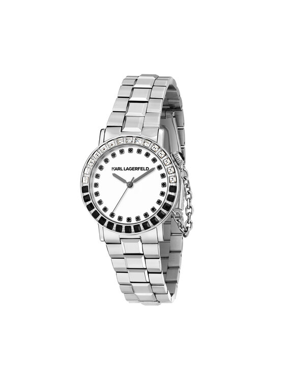 KARL LAGERFELD Часовник R0553100501 Сребрист за Жени цена