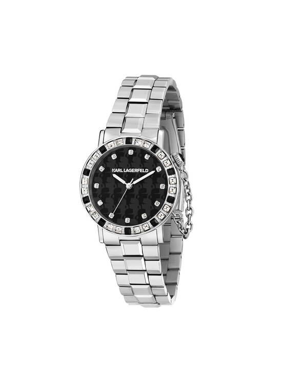 KARL LAGERFELD Часовник R0553100502 Сребрист за Жени цена