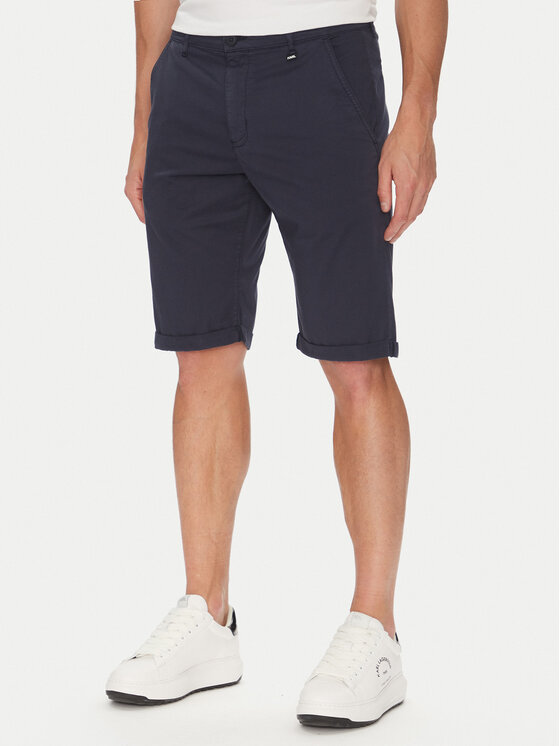 KARL LAGERFELD Шорти от плат 265812 552829 Тъмносин Regular Fit за Мъже цена
