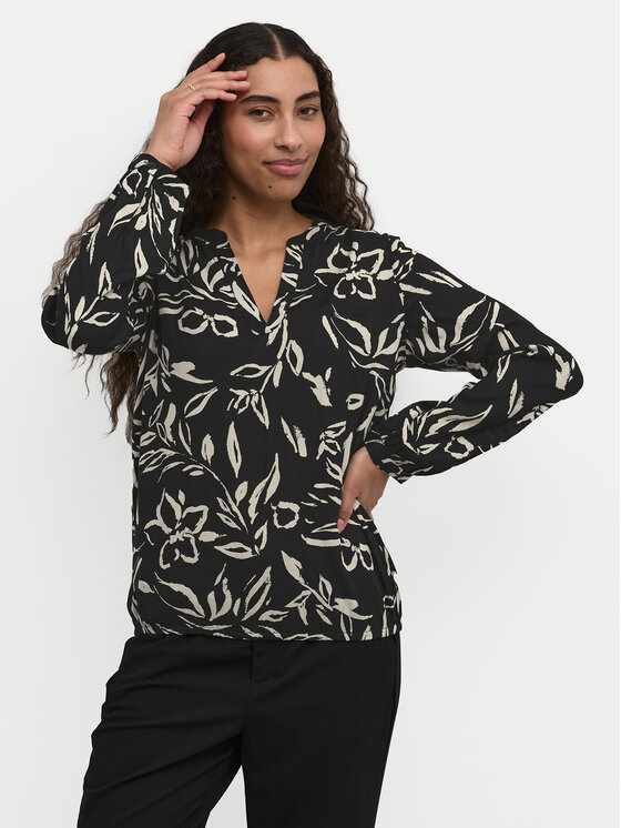 Kaffe Блуза Ditte 10507919 Черен Regular Fit за Жени цена