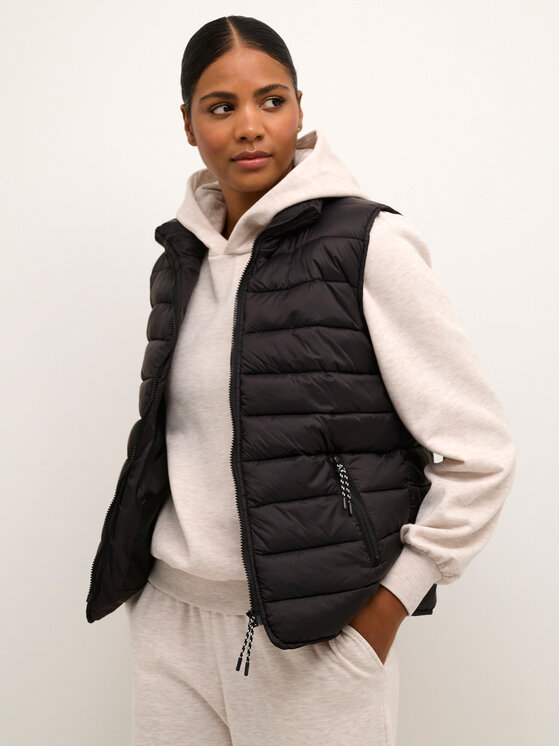 Kaffe Жилетка за костюм Lira 10507668 Черен Regular Fit за Жени цена