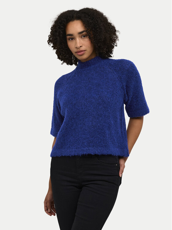 Kaffe Пуловер Emilie 10509092 Син Loose Fit за Жени цена