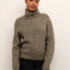 Kaffe Пуловер Kaalioma Rollneck 10506946 Бежов Loose Fit за Жени цена