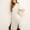 Kaffe Рокля тип риза Ilse 10506937 Екрю Relaxed Fit за Жени цена