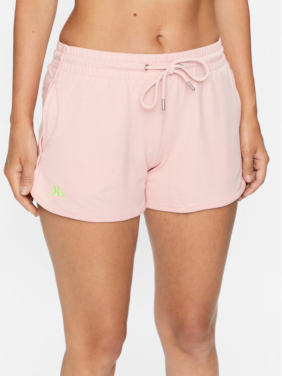 Kappa Спортни шорти 313037 Коралов Regular Fit за Жени цена
