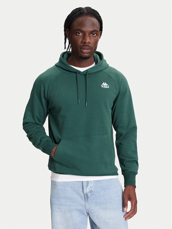 Kappa Суитшърт Authentic 321W7GW Зелен Regular Fit за Мъже цена