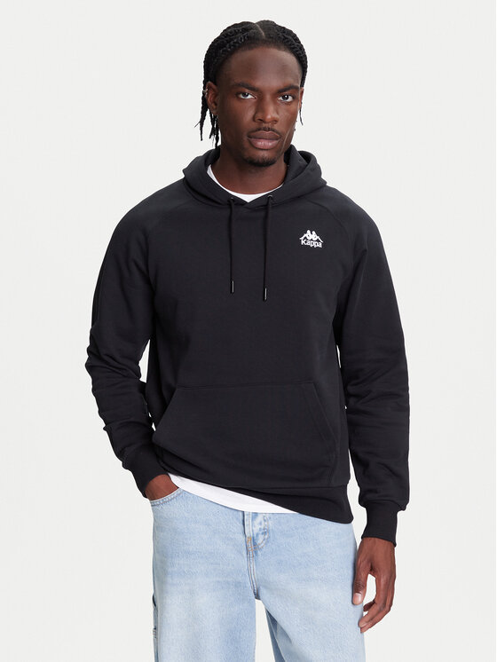 Kappa Суитшърт Authentic 321W7GW Черен Regular Fit за Мъже цена