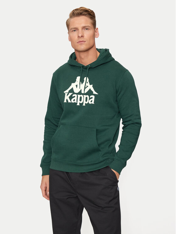 Kappa Суитшърт Malmo 3 Auth Kontemporary 341M43W Зелен Regular Fit за Мъже цена
