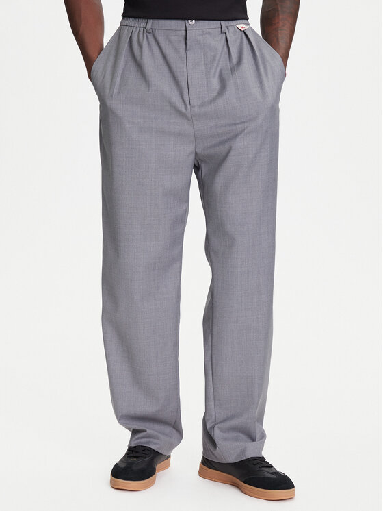 Kappa Текстилни панталони 62131TW Сив Regular Fit за Мъже цена