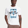 Kappa Тишърт 351U8JW 001 Бял Regular Fit за Мъже цена