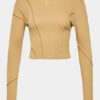 Karl Kani Блуза Small Signature Rib 6162373 Бежов Slim Fit за Жени цена