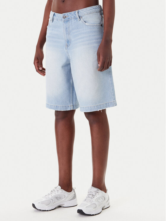 Karl Kani Дънкови шорти PD00005506 Син Loose Fit за Жени цена