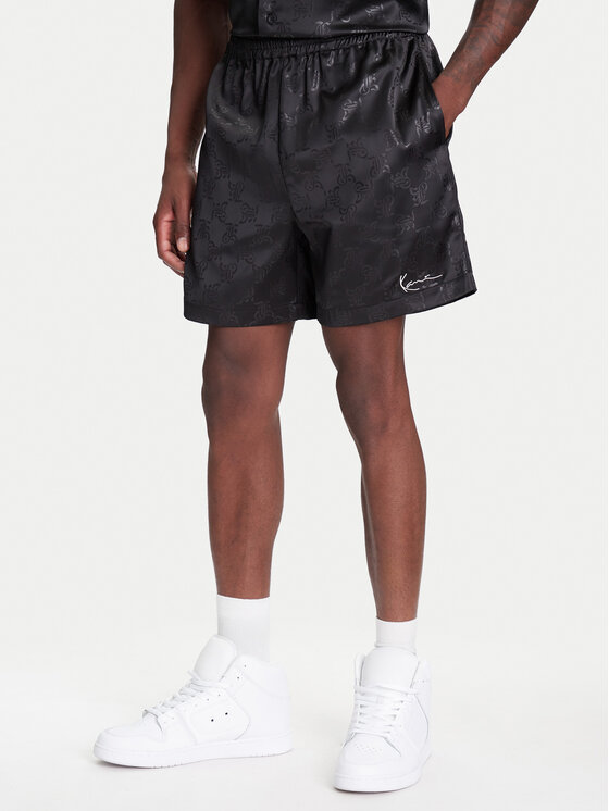 Karl Kani Спортни шорти Signature All Over Print Resort PD00005302 Черен Regular Fit за Мъже цена