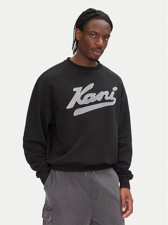 Karl Kani Суитшърт Varsity Palm PD00005661 Черен Regular Fit за Мъже цена