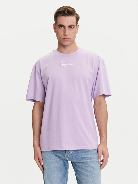 Karl Kani Тишърт PD00005361 Виолетов Relaxed Fit за Мъже цена