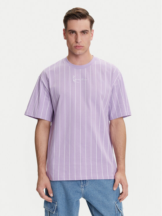 Karl Kani Тишърт PD00005364 Виолетов Relaxed Fit за Мъже цена