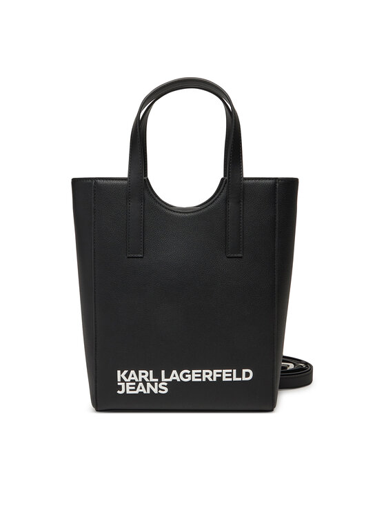 Karl Lagerfeld Jeans Дамска чанта A2W30146 Черен за Жени цена