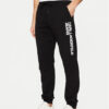 Karl Lagerfeld Jeans Долнище анцуг A1M10001 Черен Slim Fit за Мъже цена
