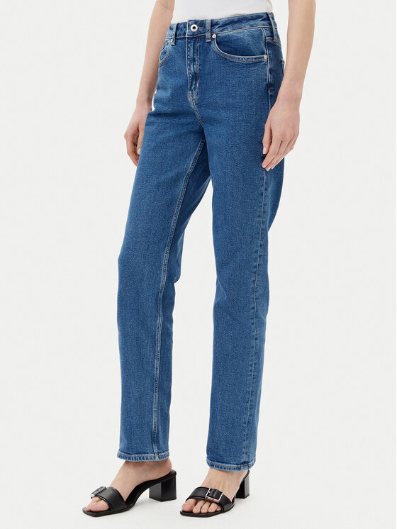 Karl Lagerfeld Jeans Дънки A2W10033 Син Straight Fit за Жени цена