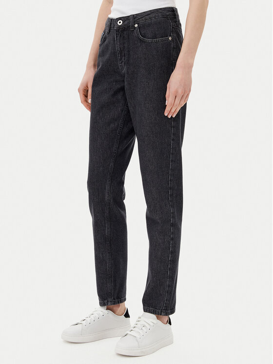 Karl Lagerfeld Jeans Дънки A2W10138 Черен Mom Fit за Жени цена