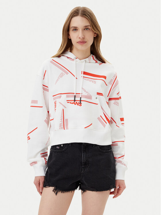 Karl Lagerfeld Jeans Суитшърт A2W20020 Цветен Relaxed Fit за Жени цена