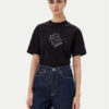 Karl Lagerfeld Jeans Тишърт A2W17077 Черен Regular Fit за Жени цена