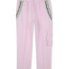 Karl Lagerfeld Kids Долнище анцуг Z30451 M Розов Regular Fit за Момичета цена