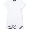 Karl Lagerfeld Kids Ежедневна рокля Z30454 D Бял Regular Fit за Момичета цена