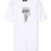Karl Lagerfeld Kids Ежедневна рокля Z30458 S Бял Regular Fit за Момичета цена