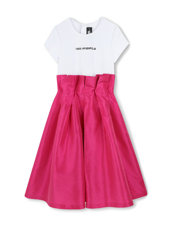 Karl Lagerfeld Kids Ежедневна рокля Z30460 D Розов Regular Fit за Момичета цена