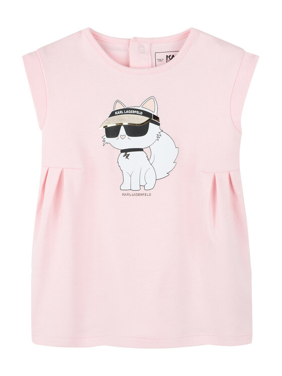 Karl Lagerfeld Kids Ежедневна рокля Z30510 M Розов Regular Fit за Момичета цена