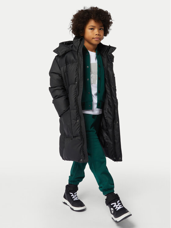 Karl Lagerfeld Kids Зимно яке Z30273 D Черен Regular Fit за Момчета цена