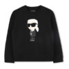 Karl Lagerfeld Kids Суитшърт Z30431 D Черен Regular Fit за Момчета цена
