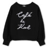 Karl Lagerfeld Kids Суитшърт Z30473 S Черен Regular Fit за Момичета цена