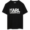 Karl Lagerfeld Kids Тишърт Z30435 D Черен Regular Fit за Момчета цена