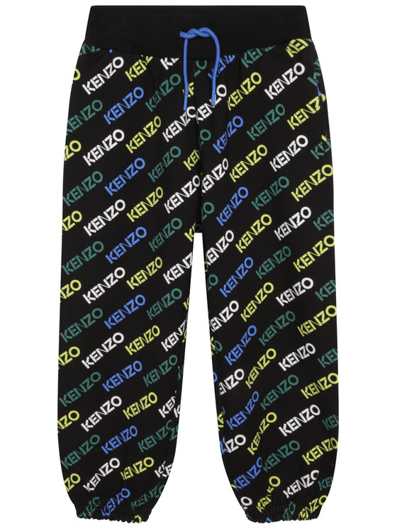 Kenzo Kids Долнище анцуг K24291 S Черен Regular Fit за Момчета цена