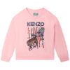 Kenzo Kids Суитшърт K15652 S Розов Regular Fit за Момичета цена