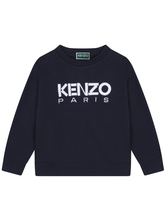 Kenzo Kids Суитшърт K25774 S Тъмносин Regular Fit за Момчета цена