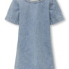 Kids ONLY Дънкова рокля Gigi 15345148 Син Loose Fit за Момичета цена