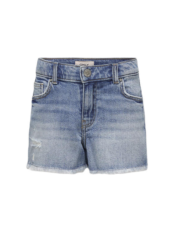 Kids ONLY Дънкови шорти Robyn 15291605 Син Straight Fit за Момичета цена