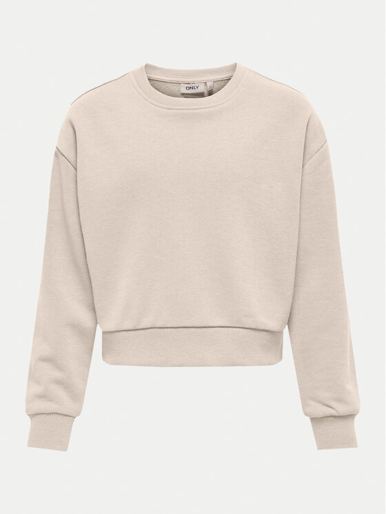 Kids ONLY Суитшърт 15326483 Бежов Regular Fit за Момичета цена