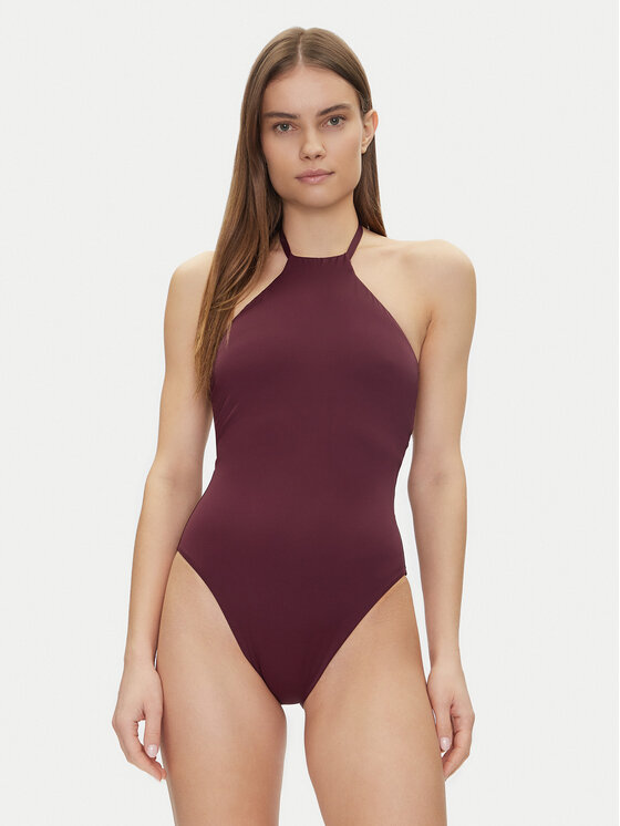 LAUREN RALPH LAUREN Бански костюм 20501264 Бордо за Жени цена