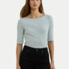 LAUREN RALPH LAUREN Блуза 200654963187 Светлосиньо Slim Fit за Жени цена