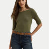 LAUREN RALPH LAUREN Блуза 200654963189 Зелен Slim Fit за Жени цена