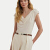 LAUREN RALPH LAUREN Блуза 200898441001 Екрю Relaxed Fit за Жени цена