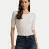 LAUREN RALPH LAUREN Блуза 200902618006 Бял Slim Fit за Жени цена