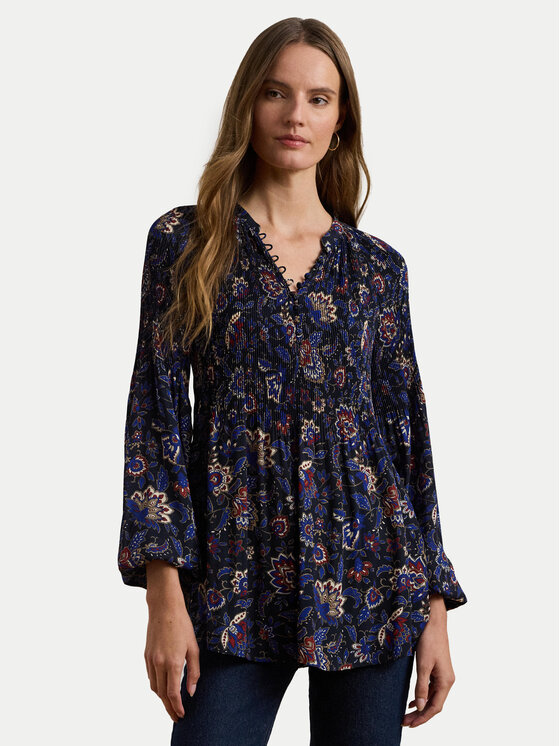 LAUREN RALPH LAUREN Блуза 200957047 Тъмносин Regular Fit за Жени цена