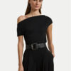 LAUREN RALPH LAUREN Блуза 200963913002 Черен Slim Fit за Жени цена