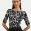 LAUREN RALPH LAUREN Блуза 200963940001 Черен Slim Fit за Жени цена