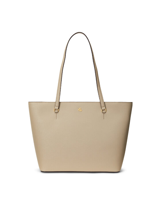 LAUREN RALPH LAUREN Дамска чанта 431924351004 Бежов за Жени цена